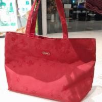 ราคา Feiler กระเป๋าผ้าสายหนัง **ตำหนิสายถลอก,ตัวกระเป๋าเปื้อนดำ,มุมถลอก (25966619463)
