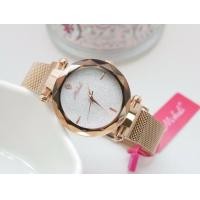 ราคา Mishali นาฬิกาแฟชั่นเกาหลีของแท้ % ประกันศูนย์ไทย นาฬิกาข้อมือผู้หญิง สายสแตนเลส รุ่น Mi-13552C (3441194121)