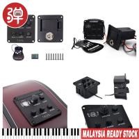 ราคา ★Ready Stock★ 1 PCS Acoustic Guitar Pickup Piezo onboard Preamps EQ Tuner Equalizer accessories (48053315712)
