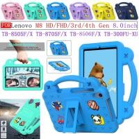 ราคา เคสโทรศัพท์มือถือ กันกระแทก ลายการ์ตูน พร้อมที่จับ PC สําหรับ Lenovo Tab M8 4th Gen 2023 TB-300FU/XU Tab M8 3rd Gen 8506 Tab M8 FHD TB-8705F/N Tab M8 HD 8505F/X 8.0 นิ้ว (22539796950)