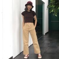 ราคา ส่งต่อเสื้อครอป จากร้านShoptwintwins - J crew orange (23062832597)