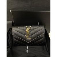 ราคา New ‼️ YSL small envelope wallet แท้100% ช้อปพารากอน อุปกรณ์ครบ (18979323357)
