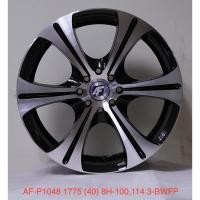 ราคา ล้อแม็ก AF P1048 ขอบ 17นิ้ว 4รู100/114 Offset40 สีดำหน้าเงา กว้าง 7.5 [19987] (54051844899)