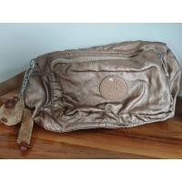 ราคา Kipling Reth Crossbody Bag in metallic rose gold with a monkey (42160476239)