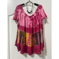 ราคา เสื้อ แนว ฮิปปี้ โบฮีเมียน วินเทจ (สาวอวบ) (44150453343)