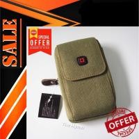 ราคา โปรโมชั่น กระเป๋าใส่โทรศัพท์ ร้อยเข็มขัดคาดเอว กระเป๋าอเนกประสงค์ ผลิตจากผ้ากระสอบ ทรงตั้ง+นอน (10309269639)