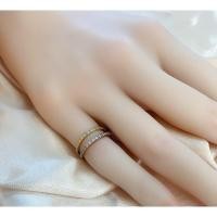 ราคา [#028]แหวน บางงานเพชรลอบวง แหวนนิ้วก้อย วงใหญ่ สแตนเลสแท้ (24616580288)