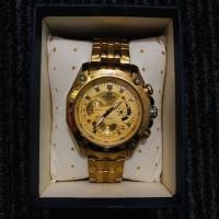 ราคา Casio edifice ef 550 สีทองทั้งเรือนหรูหรามาก (2565119297)