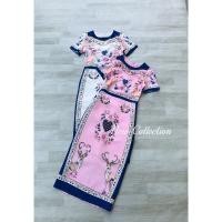 ราคา เดรสกระโปรงยาวแขนสั้นป้าย โบริชต้า (8829001361)