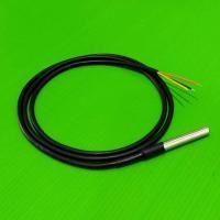 ราคา สายเซ็นเซอร์ โพรบวัดอุณหภูมิ ในของเหลว โพรบสแตนเลส กันน้ำ Probe Temperature Sensor DS18B20 18B20 #DS18B20-W (1 เส้น) (51254876384)