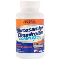 ราคา 21st Century, Glucosamine Chondroitin Complex Plus MSM, Advanced Triple Strength, 120 Tablets (2206412776)