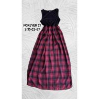 ราคา ❤️ FOREVER21 XXI เดรสยาว ❤️ (41207925077)