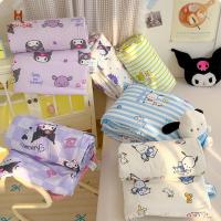 ราคา Sanrio Kitty และ Melody ฤดูร้อนเด็กบางผ้าห่มต้านเชื้อแบคทีเรีย Anti-Mite ญี่ปุ่นเส้นใยถั่วเหลืองผ้าห่มผ้าฝ้ายผ้าห่ม 5 ฟุต 6.5 ฟุต (24445745998)