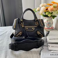 ราคา กระเป๋า Balenciaga classic metallic edge mini city *มือสอง ของแท้* (24116667893)