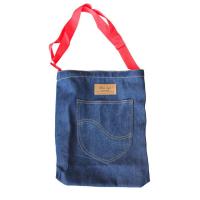 ราคา Pom N Jeans กระเป๋ายีนส์วินเทจ สายแดง (5304209710)