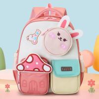 ราคา กระเป๋าเป้สะพายหลังเด็กนําเข้ากันน้ําระดับพรีเมียมพร้อมลายหมีกระต่ายน่ารักกระเป๋านักเรียนอนุบาลที่ทนทาน (46652136480)