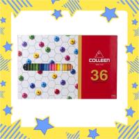 ราคา (ส่งเร็ว) ดินสอสีไม้ colleen คอลีน 36 สี แท่งยาว #775 (11149826816)