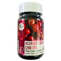 ราคา Acerola Cherry Plus Camu Camu 1200 mg 30 Tablets ( อะเซโรล่า เชอร์รี่ Citrus Bioflavonoids คามู คามู ) (29654885041)