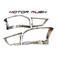 ราคา ครอบไฟท้าย ISUZU MU-X MUX ปี 2013 - 2016 คิ้วครอบไฟท้าย โครเมี่ยม รุ่น อีซูซุ ชุดแต่งรถสินค้าตามรุ่น (1879356424)