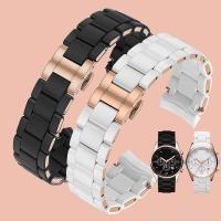 ราคา ซิลิโคน + สายสแตนเลสสําหรับ Armani AR5906 AR5905 AR5890 AR5889 5858 5920 man 23mm ผู้หญิง 20mm ยางสายนาฬิกาสร้อยข้อมือ (57655865857)