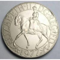 ราคา ปี 1977, เหรียญ 25 New Pence , ประเทศอังกฤษ (UK) , Queen Elizabeth II, Silver Jubilee (9500952083)