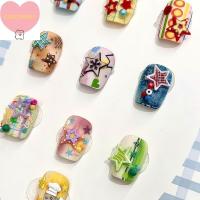 ราคา HANHAI นวนิยาย 3D แม่พิมพ์ซิลิโคนสําหรับ Heart Star Pentagram เล็บ Artistry, DIY โปร่งใสเล็บแม่แบบสําหรับตกแต่งเล็บ Trinkets TH (50806668212)