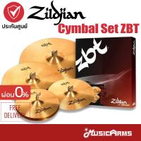 ราคา Zildjian ฉาบแบบชุด Cymbal Set รุ่น ZBT (14HH,16C,18C,20R) แฉ ฉาบ Zildjian ZBT รุ่น ZBTP390A ประกันศูนย์ Music Arms (16282309902)