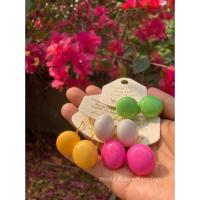 ราคา ต่างหูแบบกลม ห่วงสีทอง ต่างหูห่วง แฟชั่น พร้อมส่ง (54106239977)