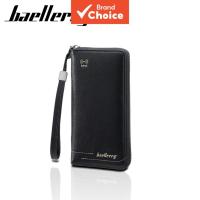 ราคา Baellerry กระเป๋าสตางค์ใบยาวรุ่นใหม่ ป้องกันแม่เหล็ก ซิปรูด ขนาดใหญ่ จุได้เยอะ หลายช่องใส่บัตร (51905728546)