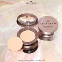 ราคา #G40 #แป้งพัฟจีน่าแกลม GINA GLAM LONG WEAR STAY TWO WAY CAKE VOMPACT POWDER SPF 15+++ (7954609561)