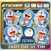 ราคา ชุดสติ๊กเกอร์,สติ๊กเกอร์,รูปลอกสติ๊กเกอร์โดเรมอนดื่มนมชาสติกเกอร์รถครอบคลุมรอยขีดข่วนรถแล็ปท็อปตู้เย็นกันน้ํารูปลอก. (41776829534)