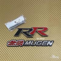 ราคา โลโก้ RR งานโลหะ ติดหน้ากระจัง +โลโก้ท้าย MUGEN งานพลาสติก ติดรถ Honda ราคาต่อคู่ 2 ชิ้น (20006960138)