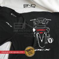 ราคา เสื้อยืดมอเตอร์ไซค์ Honda PCX 160 REAR - เสื้อยืด PCX เสื้อยืด Honda PCX (57106187924)
