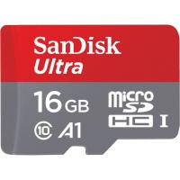 ราคา Sandisk Ultra MicroSDHC UHS-I 16GB ความเร็วสูงสุด 98 MB/s U1 A1 (SDSQUAR-016G-GN6MN) (6441593352)