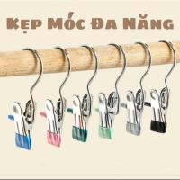 ราคา COMBO 3/5 PCS (SINGLE CLIP HOOK) วัสดุสแตนเลสพร้อมหัวซิลิโคนกันลื่น, ไม้แขวนเสื้อ T4 P27 A0 (41663520145)