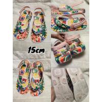 ราคา รองเท้าเด็กรัดส้นลายดอกไม้แบรนด์ Mini melissa+Ipanema ส่งต่อรองเท้าลูกสาวแบรนด์มือสอง (24892338750)
