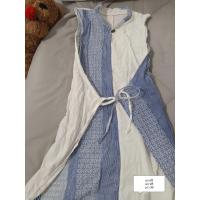ราคา เดรสภาคเหนือ เดรสสีฟ้าขาว (53559011553)