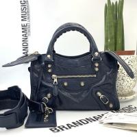 ราคา like new balenciaga mini city navy blue (3254690024)