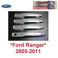 ราคา ครอบมือจับประตู Ford Ranger 2005 2006 - 2011 ชุบโครเมี่ยม รถกระบะ ฟอร์ด เรนเจอร์ 05 06 ครอบมือดึงประตู ครอบมือเปิดประตู (5711674993)