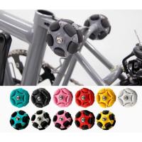 ราคา 1 คู่ 58 มม.หมุนได้ 360 องศา easywheel สําหรับจักรยานพับ brompton และ JAVA NEO aceoffix pikes ล้อกด 11 สี (27632725152)
