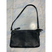 ราคา กระเป๋าหนังสะพายไหล่สีดำ (44801232247)
