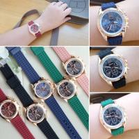 ราคา (ส่งของทุกวัน) นาฬิกาข้อมือผู้หญิง นาฬิกาแฟชั่น สไตล์MK กันน้ำได้ สายซิลิโคนนิ่ม genevaแท้ รับประกัน7วัน พร้อมส่งจากไทย (11244907800)