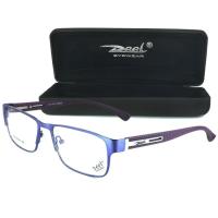 ราคา DEEL แว่นสายตา รุ่น 1239 สีม่วง ทรงสปอร์ต (ขาสปริง) (276735830)