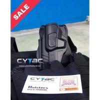 ราคา ซองพกนอก ปลดล็อคนิ้วชี้ Cytac สำหรับ GLOCK19ซ้าย (20102550500)