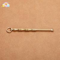 ราคา [BB-t] ใหม่สไตล์ทองแดงไม้ไผ่พวงกุญแจจี้ทองเหลืองวินเทจโลหะ Mutilfunction แขวนหู Pis ช้อนพวงกุญแจจี้ใหม่ (45558344476)