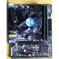 ราคา Mainboard Asrock H81M-VG4 Socket 1150 Gen 4 แถม CPU G3420 และแรม Kingston 8G Hyper X รหัส KHX1600C9D3/4GX บัส 1600 (4*2) (6255812468)
