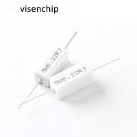 ราคา 10PCS ความต้านทาน 5w ตัวต้านทานซีเมนต์ 5% 22K 27K 30K 47K 51K 100K 0.1R 0.22R 0.33R 1R 10R 1K OHM (43928936058)