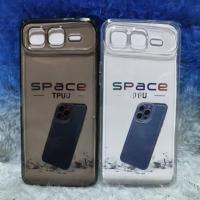 ราคา Original Space Transparent Softcase INFINIX Smart 10 Plus Silicone 2.1MM + Camera Protection Clear Black (51156815203)