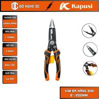 ราคา Kapusi K-9102 8"200mm 8-in-1 Multi-Purpose Pliers ทําจากเหล็ก CR-V ความแข็งสูง แคลมป์ ดัด และตัดสายไฟ (49106155802)
