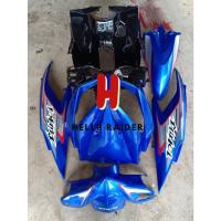 ราคา ชุดสี เฟรม Honda click 110 i ฮอนด้า คลิก 110i click110i ครบชุด 7 ชิ้น รถปี 2008 สีน้ำเงินดำ2ชิ้น (12748451303)